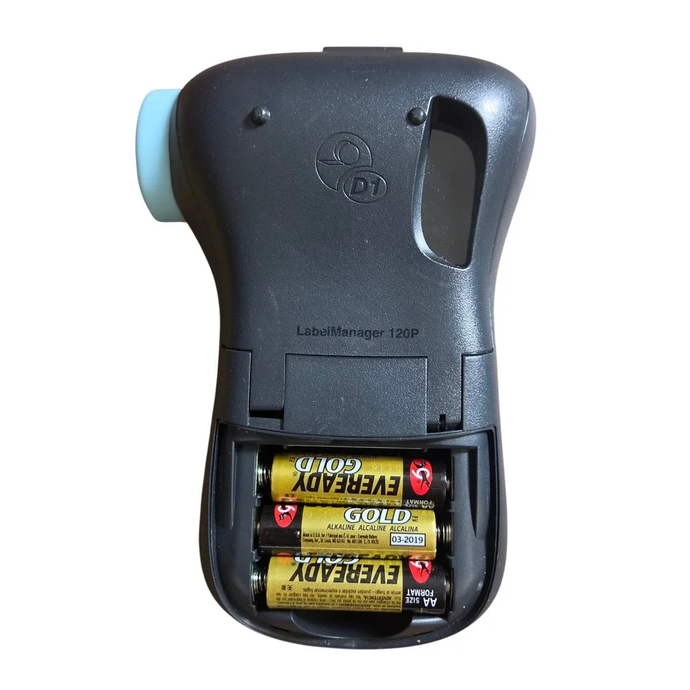 Dymo LabelManager 120P Handheld Label Maker D1 Tape Portable Thermal Printer